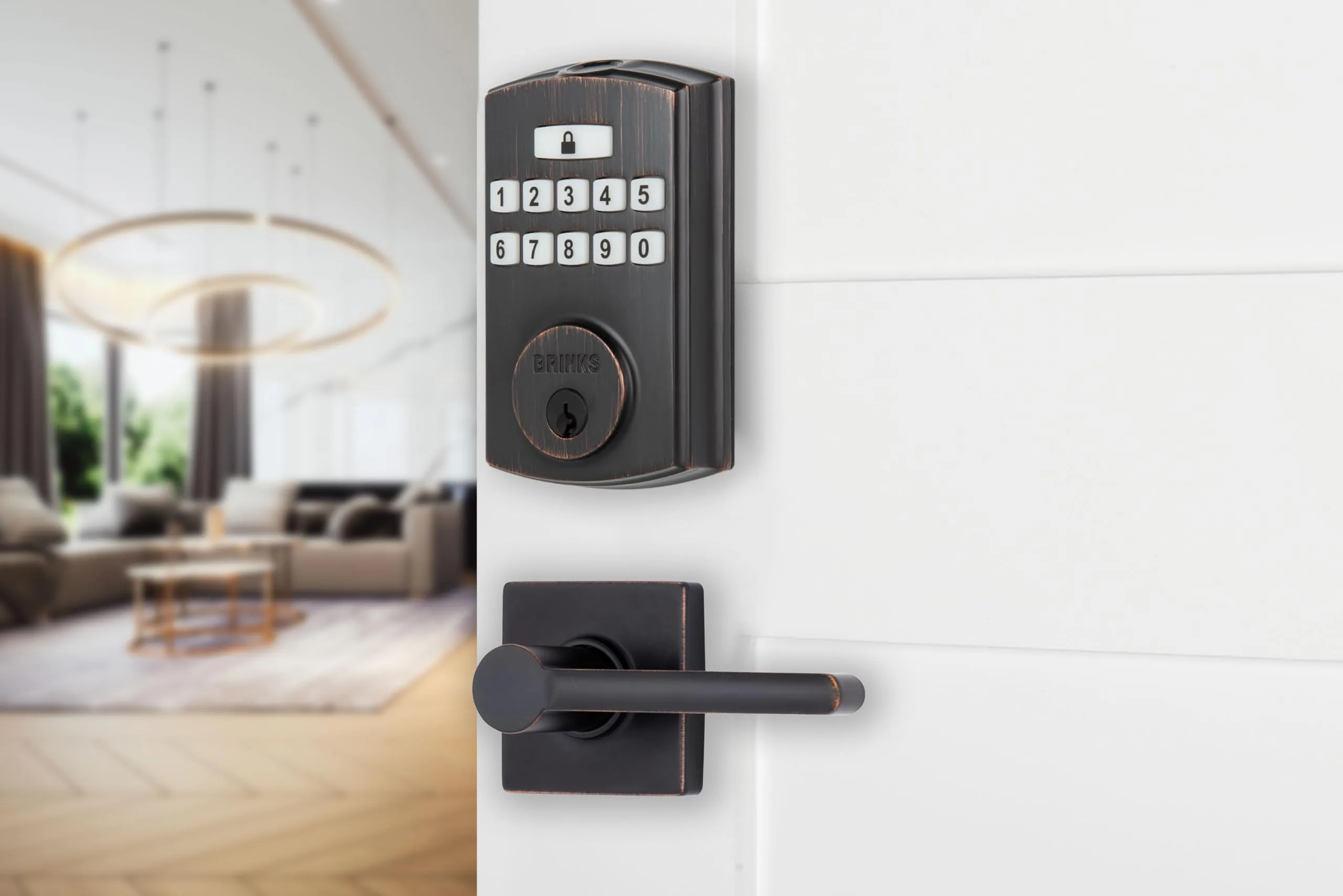 Brinks Home Security Deadbolt Lock image 3