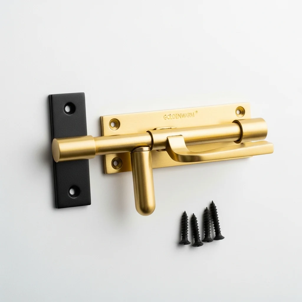 Goldenwarm Barn Door Latch Bolt image 2