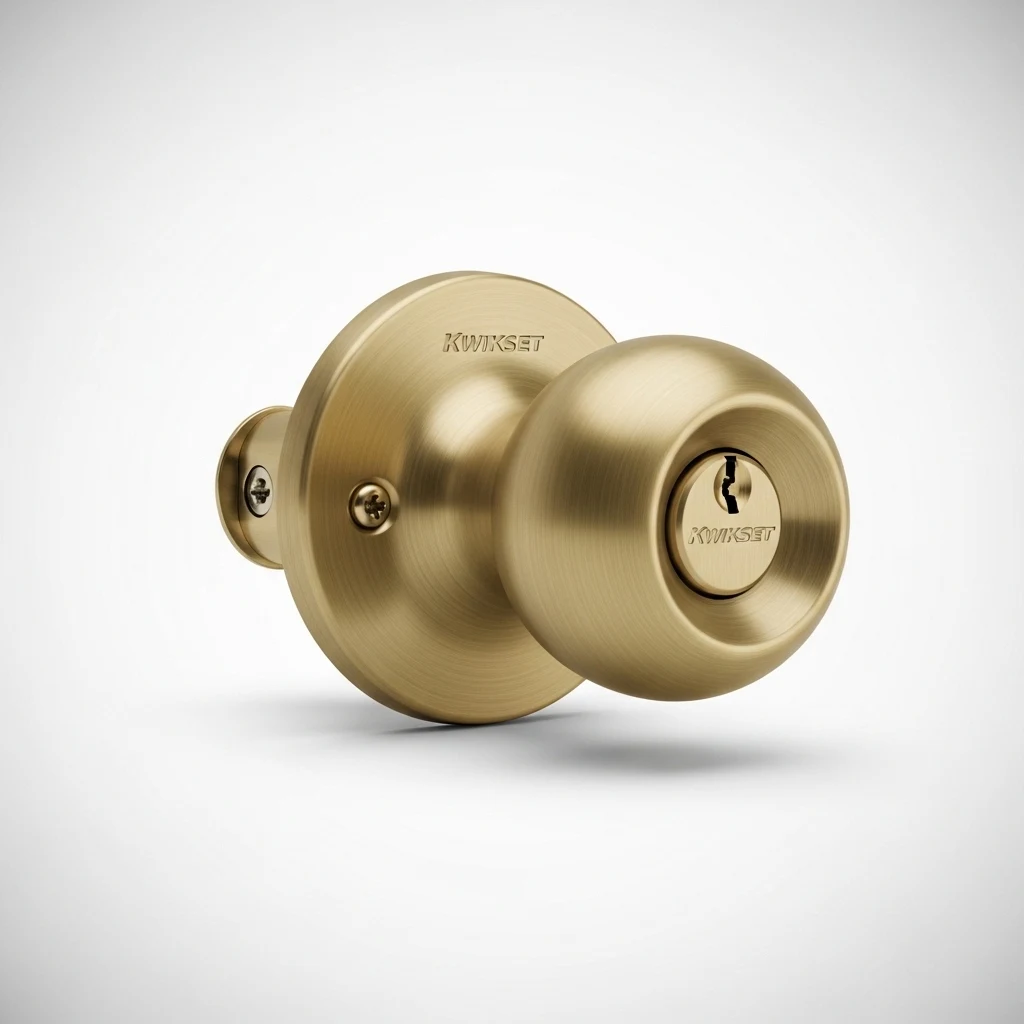 Kwikset Entry Door Knob Lock image 2