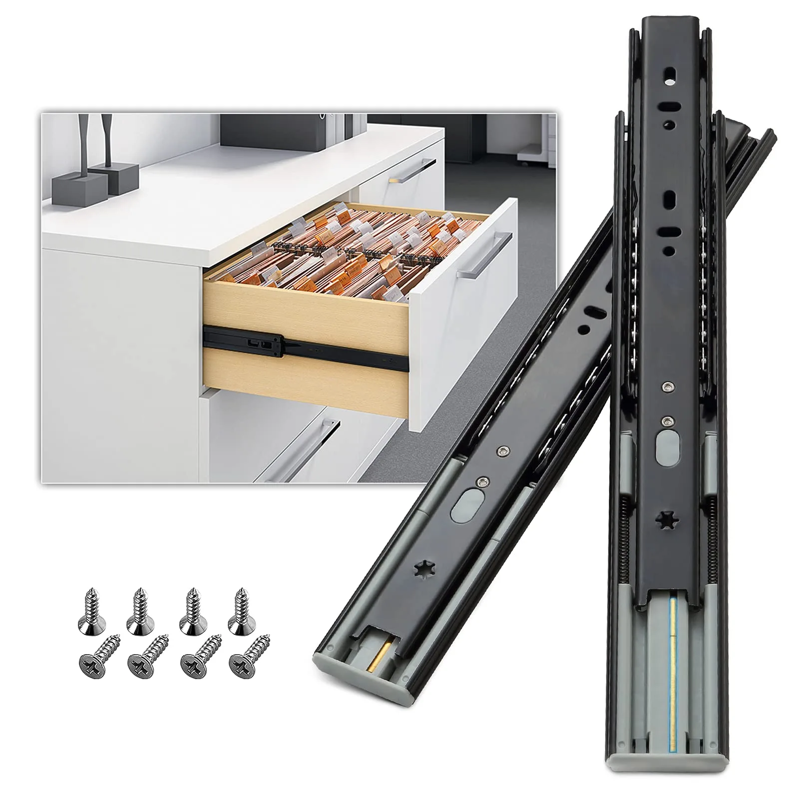 Probrico Soft Close Drawer Slides image 3