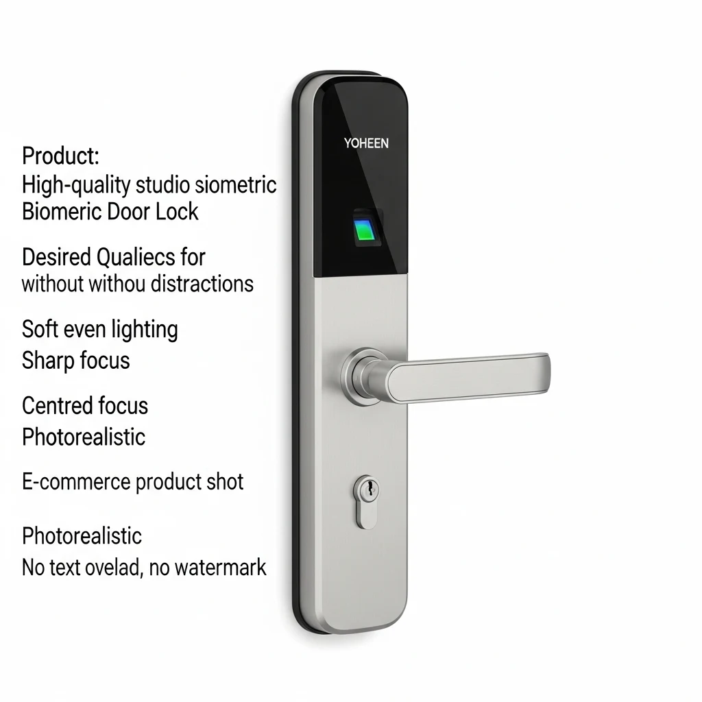 YOHEEN Fingerprint Biometric Door Lock image 3